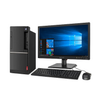 联想 台式电脑 T4900D i5-7400 4G 1T 无光 19.5英寸