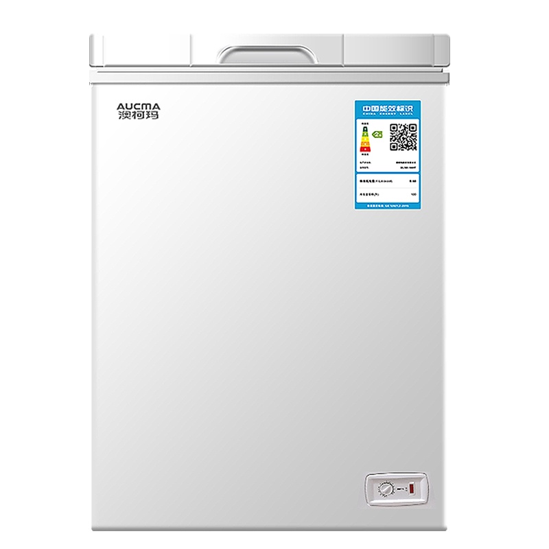 澳柯玛(Aucma)100升顶开门单温冷柜冷藏冷冻转换顶开门迷你单温卧式 BC/BD-100H(HT)