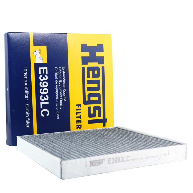 汉格斯特(hengst)活性炭空调滤E3993LC适配奔驰smart Fortwo丨Forfour