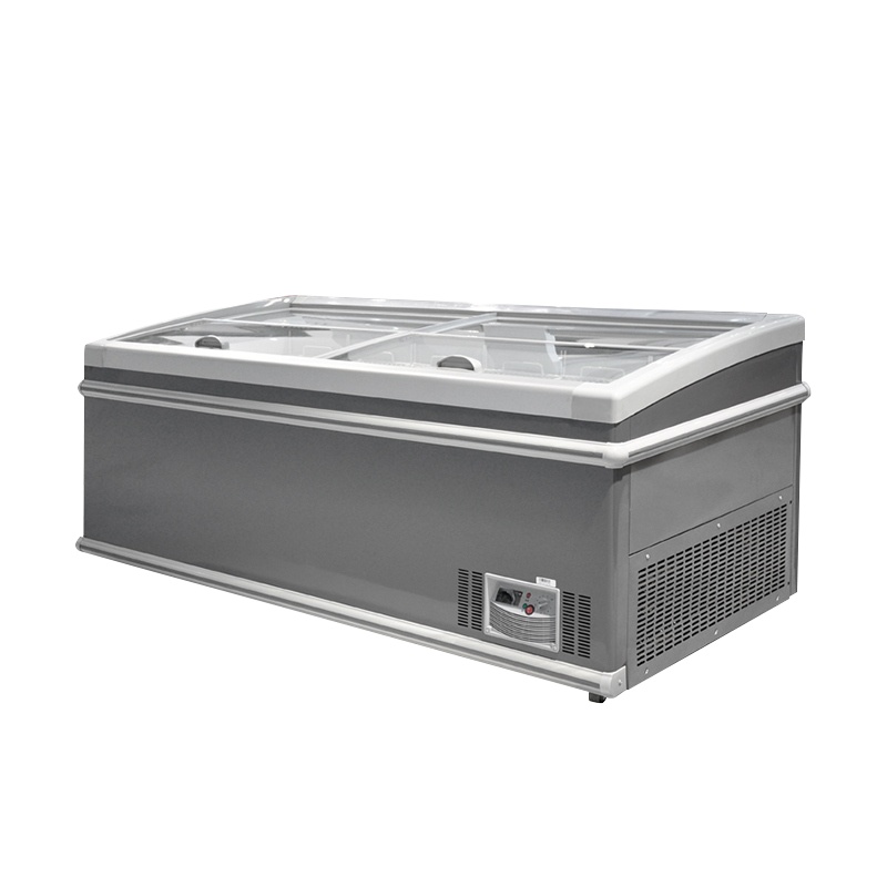 欧驰宝(OUCBOLL)650升卧式冰柜商用 玻璃展示冷冻冷柜雪糕柜 超市组合柜SDSC-650A