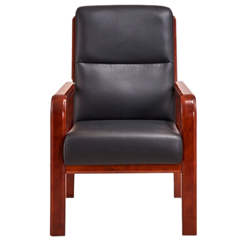 庆平ST-2392实木扶手椅办公椅会议椅靠背椅家用电脑椅