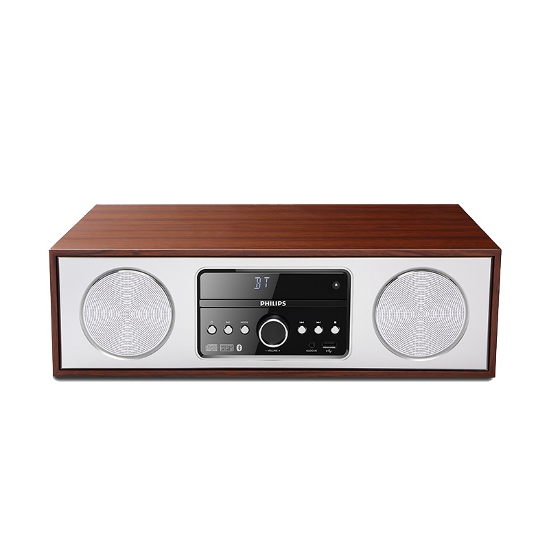 飞利浦PHILIPS DTM380/93微型Hi-Fi音响系统 30W输出功率 支持蓝牙CD MP3-CD USB FM