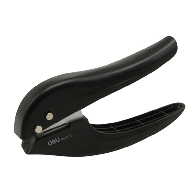 得力(deli) 0115手握式单孔打孔机 2个 打孔器 打洞机 打洞器 迷你文件打孔器 小型打孔机 装订机 装订用品