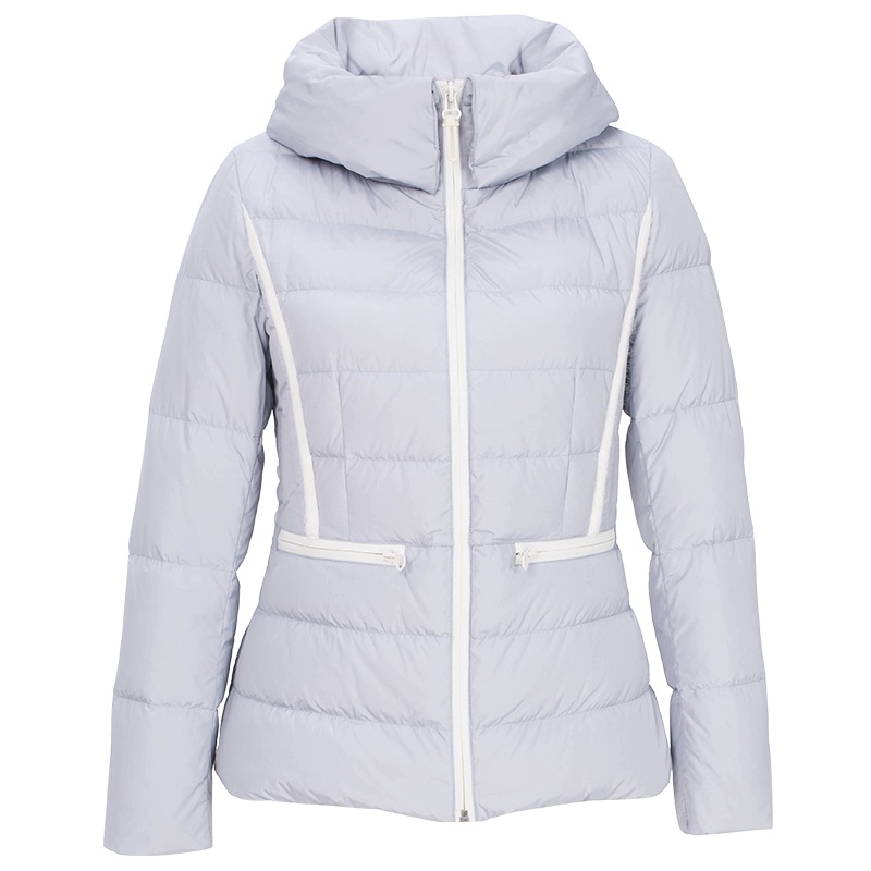 ERAL-艾莱依秋冬立领羽绒服女短款修身显瘦12002-EDAA