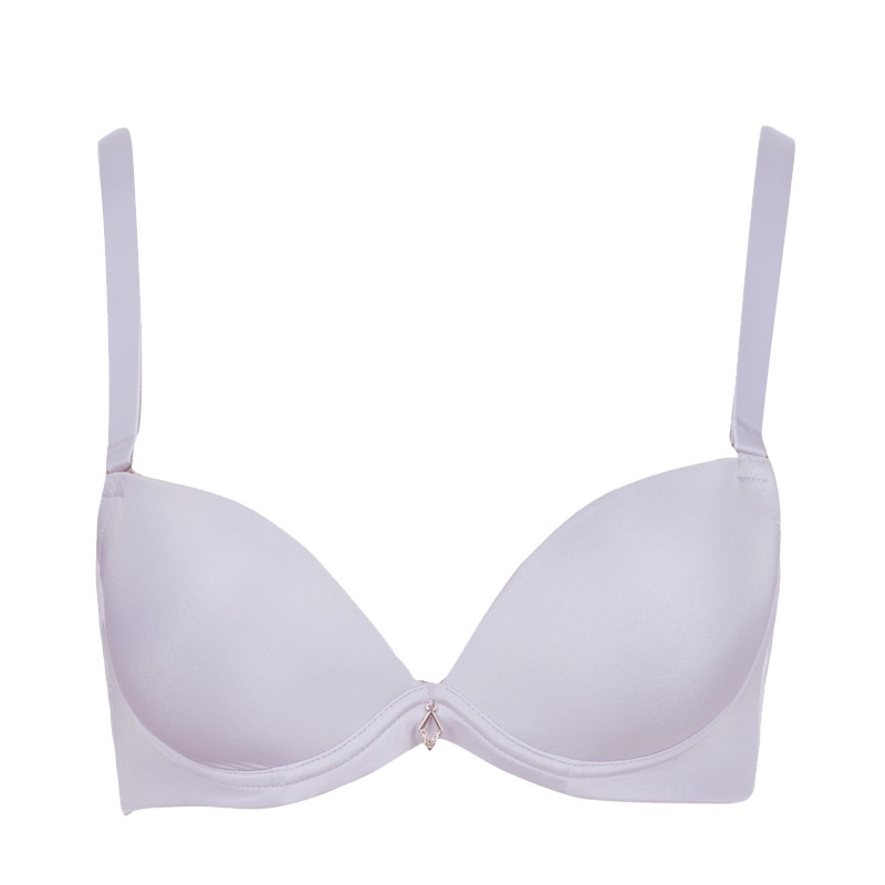 古今3/4光面插片深V性感聚拢文胸罩内衣女0D875