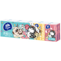 维达手帕纸5条50包小包纸巾三层无香便携式面巾纸吾皇万睡联名款餐巾纸