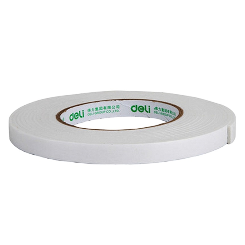 得力30412EVA泡棉双面胶带24mm*5y(1卷/袋)10袋装