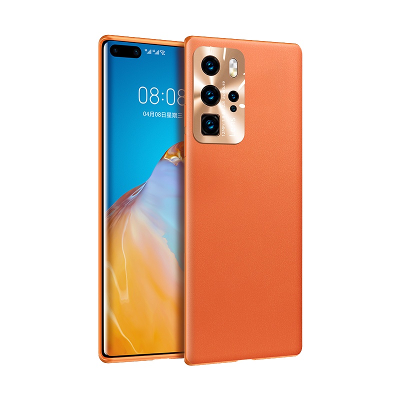 圣幻 华为mate30pro手机壳P40/P30pro防摔保护套素皮真皮全包网红硅胶皮套5g版外壳