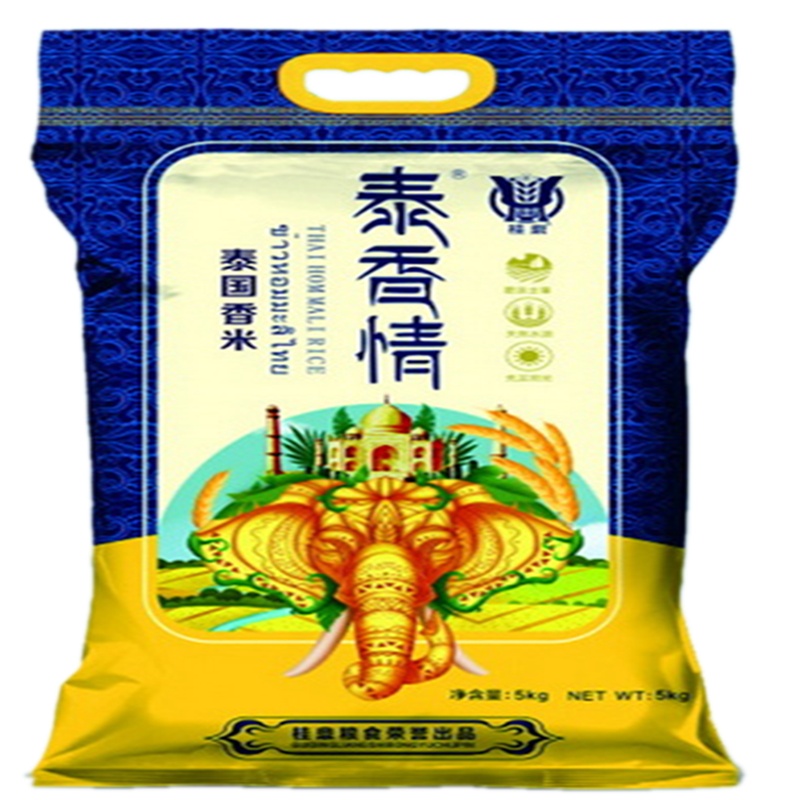 桂鼎-泰香情泰国香米5kg 米质白透.气味芬芳.口感柔软润滑