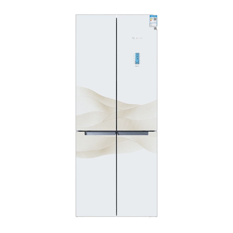 博世(BOSCH)452升 十字对开玻璃门冰箱 多门电冰箱 混冷无霜 零度保鲜 BCD-452W(KMF46S20TI)