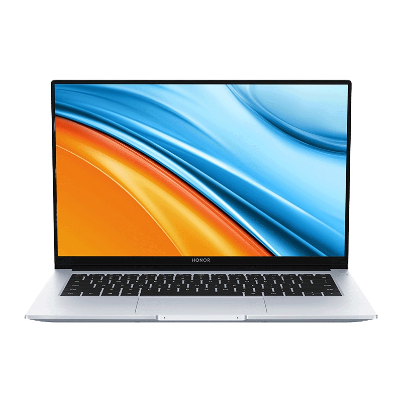 荣耀MagicBook 14 2021 锐龙版 14英寸全面屏轻薄笔记本电脑(R5 5500U 16G 512G 7nm 多屏协同 高色域)冰河银