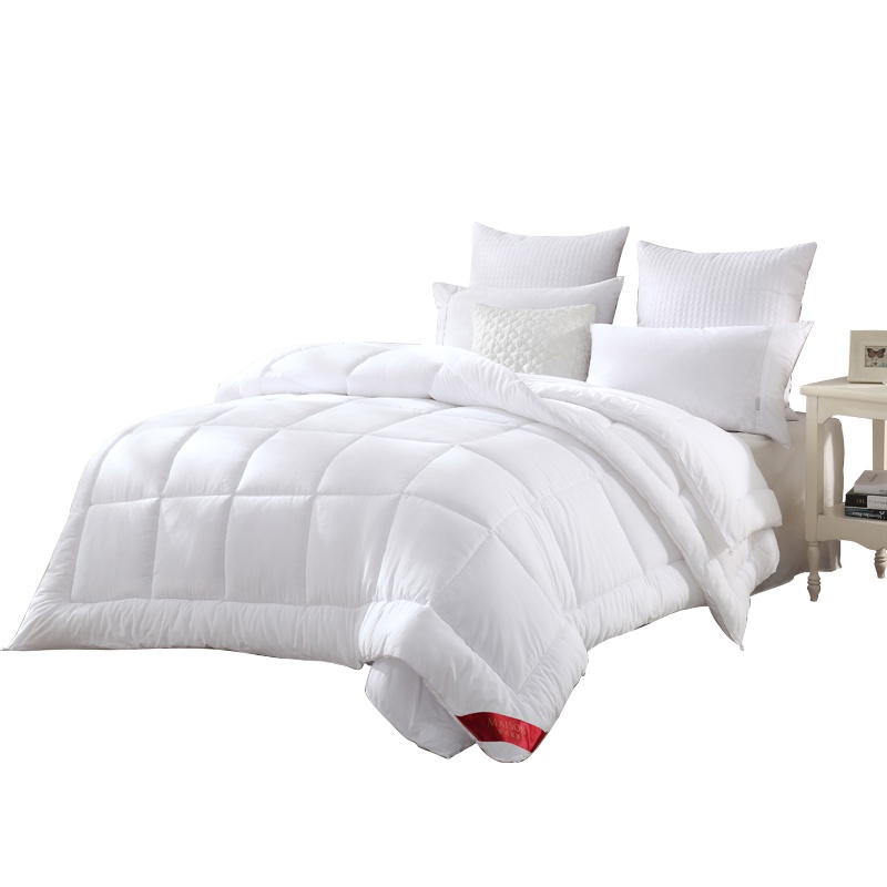 梦洁七孔子母被二合一全棉冬被10斤被子空调被芯四季被太空被亲肤柔软