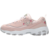 Skechers斯凯奇女鞋熊猫鞋花朵刺绣复古松糕鞋老爹鞋11977..