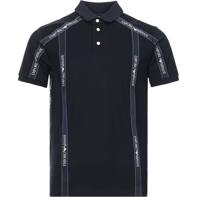 EMPORIO ARMANI 阿玛尼 男士锦纶短袖POLO衫 6H1FE4 1JTUZ