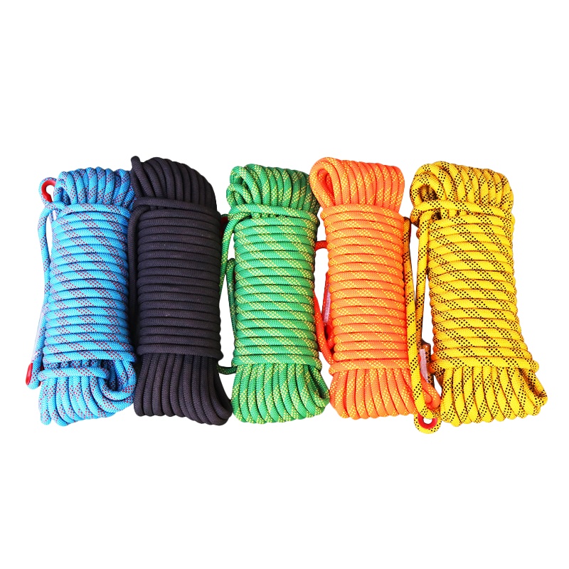 规格[16毫米30米 ]登山绳攀岩绳耐磨安全绳消防救援防护绳高空作业安全绳蜘蛛人