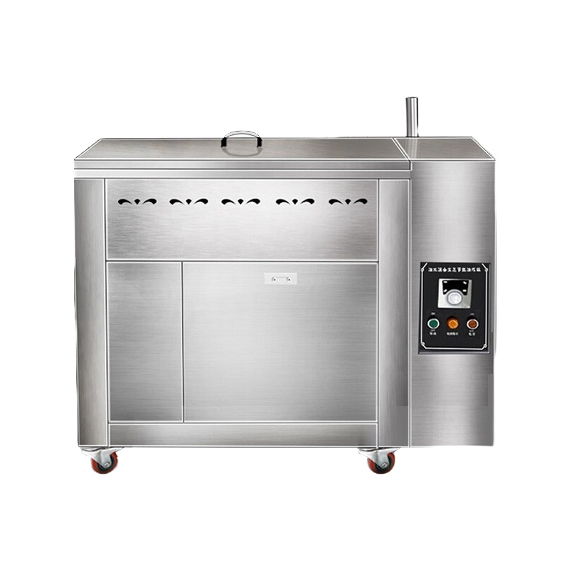 乐创 油水分离油炸锅商用单双缸不锈钢大容量电炸炉油条薯条炸鸡机 电热-120L(立式)