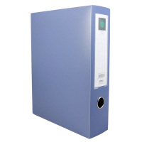 得力(deli)5604档案盒A4/4寸背宽75mm 文件夹资料盒办公收纳整理文件文具 单个装