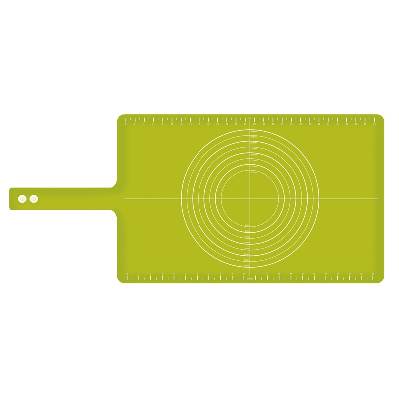 英国Joseph Joseph带刻度硅胶免粘擀面板水饺和面板揉面垫烘焙垫