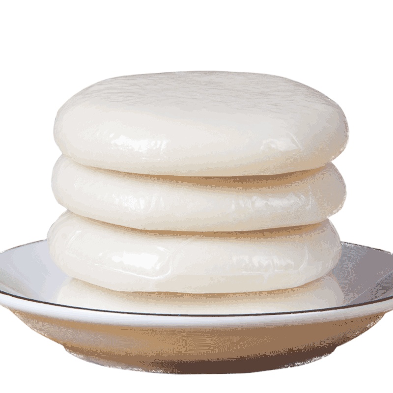 黔甲贞品 贵州贞丰纯糯米糍粑 手工驴打滚素白糍粑红糖粑粑 油炸粑休闲小吃糕点 云贵川特产小吃 纯手工糍粑原味[豆面50]