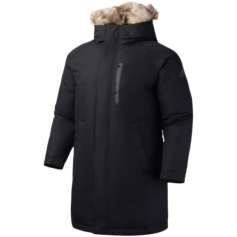 【自营】阿迪达斯男服羽绒服长款户外保暖休闲运动服EH3975