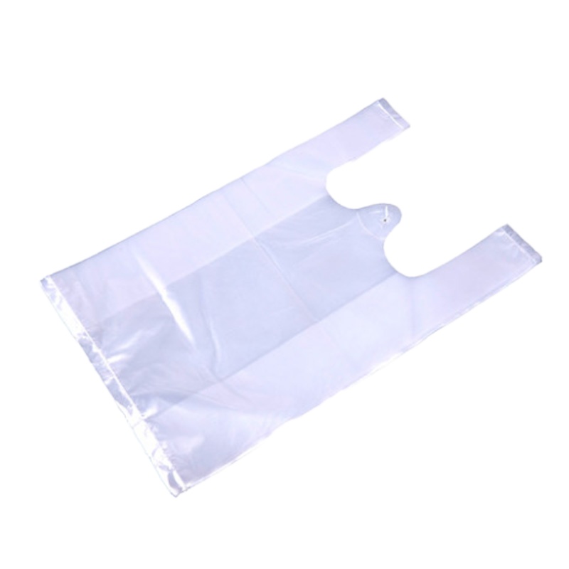 企购优品 常用白色背心式食品袋垃圾袋 大号