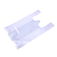 企购优品 常用白色背心式食品袋垃圾袋 大号