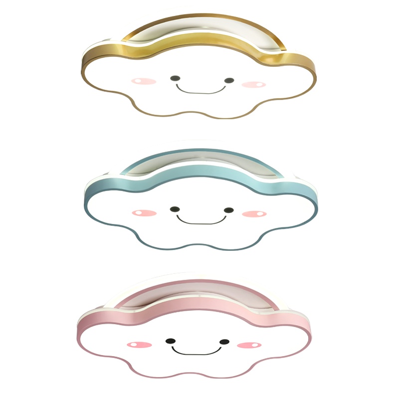 品拓(PINTUO)Grevol儿童房灯卧室灯简约现代创意个性云朵男女孩房间云朵led吸顶灯具