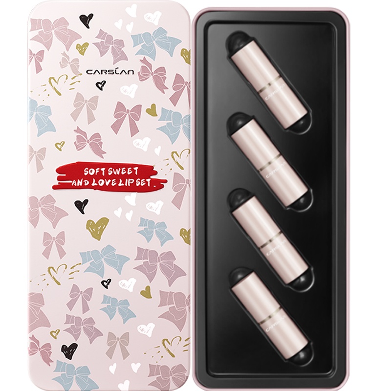 卡姿兰口红礼盒 哑光唇膏不易掉色滋润日常学生平价小样女礼物套装6支