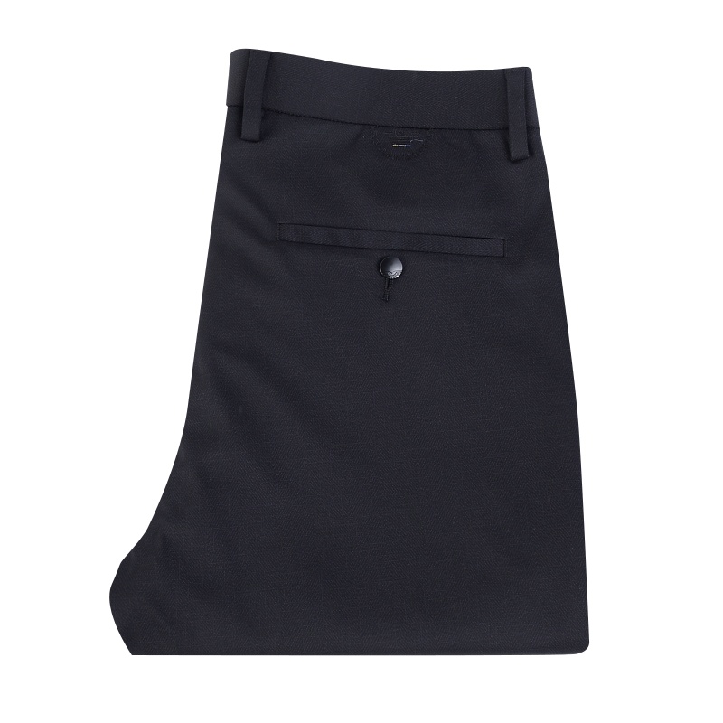 罗曼阿玛尼男士休闲裤长裤官方旗舰店2021夏季新品纯色商务休闲裤男长裤中青年直筒裤子