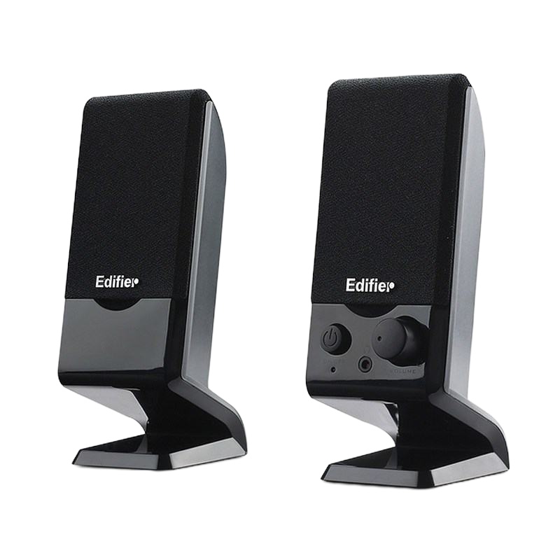 漫步者(EDIFIER) R10U 2.0迷你便携小音响 USB笔记本台式电脑音箱 黑色