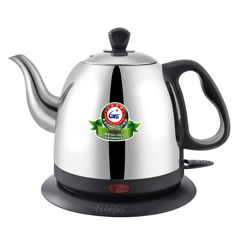 Seko/新功 S5不锈钢电热烧水开水壶家用自动断电大功率小容量茶炉