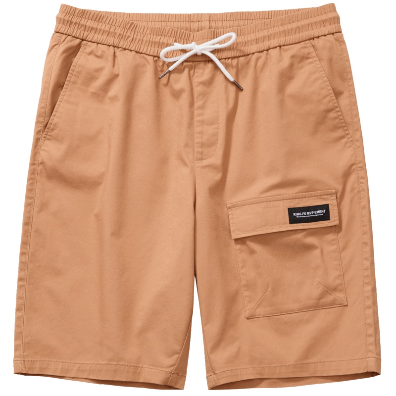 千纸鹤休闲裤男2019夏季新款韩版时尚潮流宽松五分工装裤90233