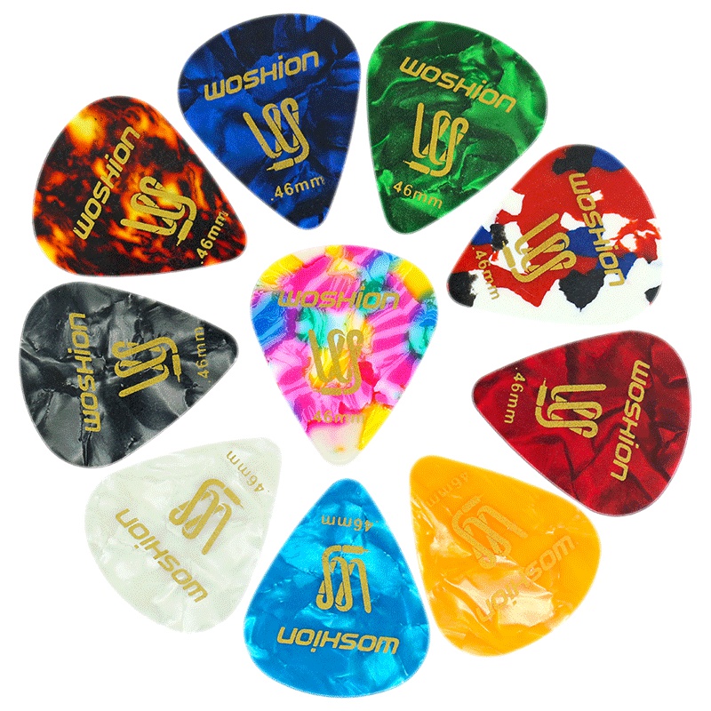 沃森乐器Woshion 赛璐珞 吉他拨片 扫弦吉它弹片PICK 0.46