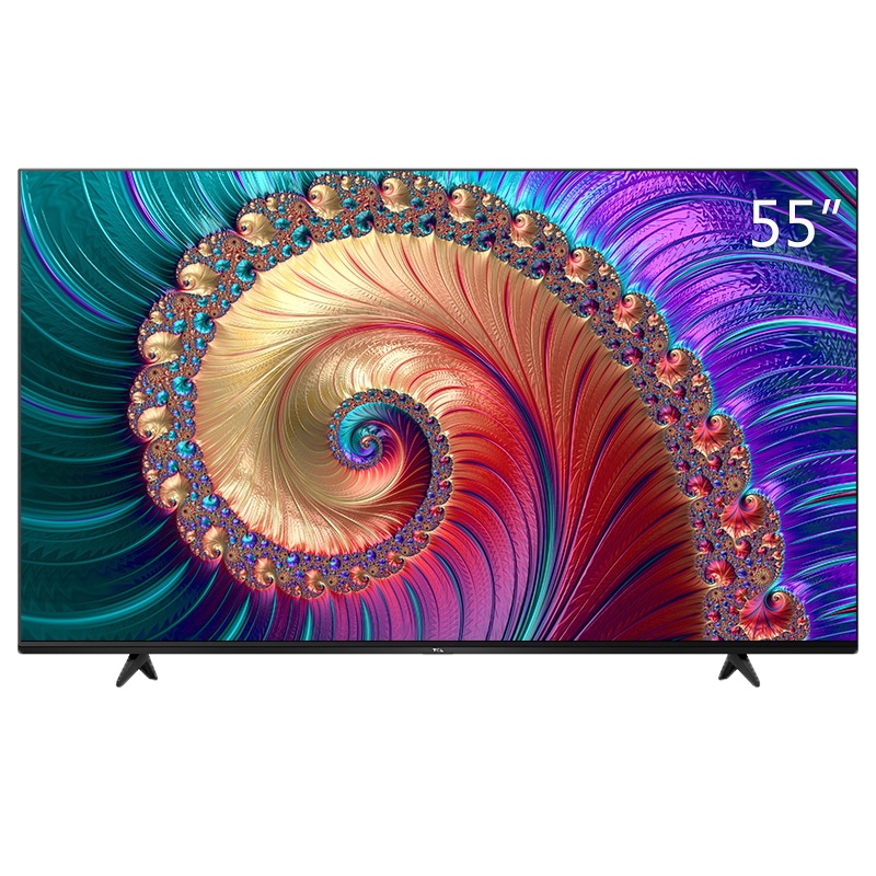 TCL 55L8 55英寸 4K超高清 HDR 人工智能 全面屏 超薄 液晶平板电视