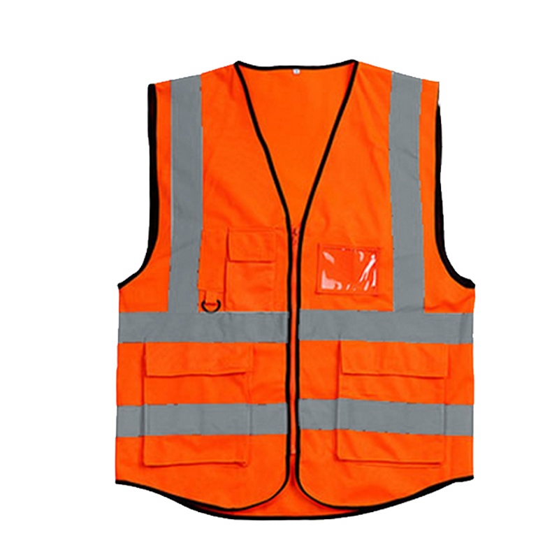 （防风防汛）星华（CNSS） cnss120055反光背心反光马甲反光骑行服 交通反光衣服安全背心环卫马甲 荧光红 bd