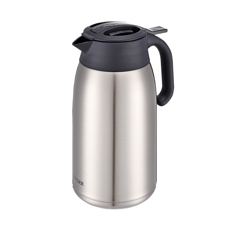 虎牌(tiger)保温壶PWM-A20C(XC) 不锈钢保温杯 一键式拆卸上盖 保温保冷 大容量 2000ml 银色