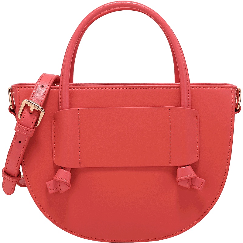 2019新款小众设计师款牛皮半圆马鞍包系列ins超火网红手提斜挎包