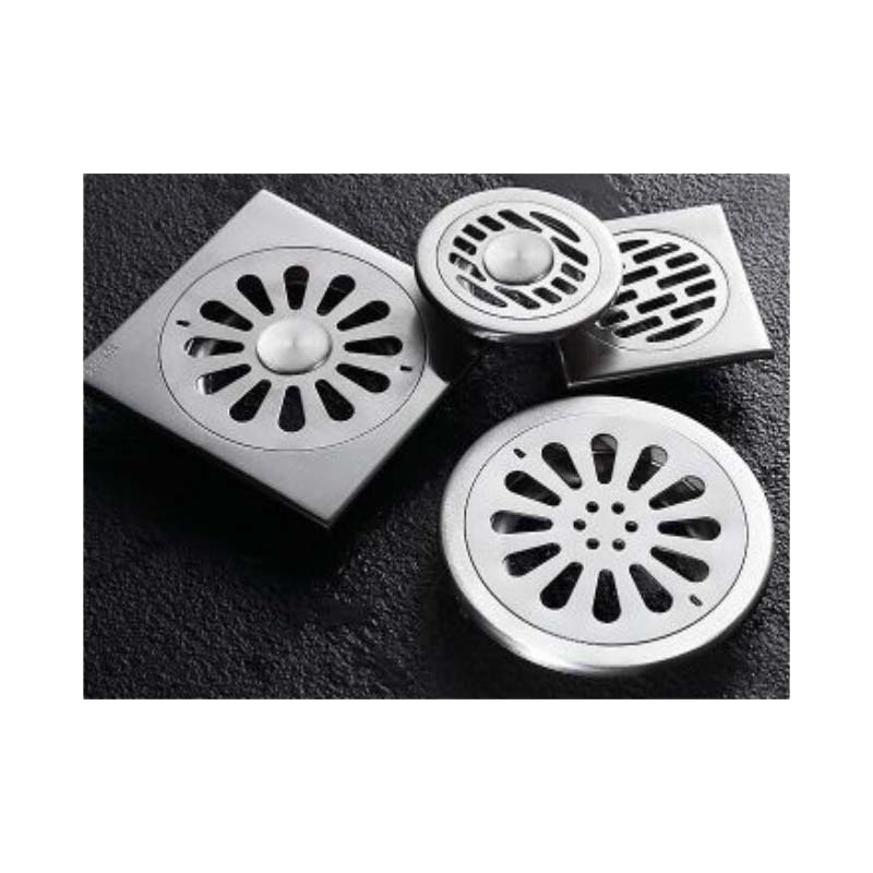 不锈钢304圆形地漏 12cm深水适用于110mm管 货期5个工作日