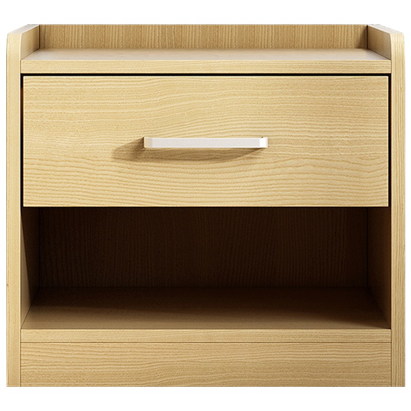 创世人 百搭个性创意床头收纳柜主人房置物柜导轨抽拉式床边柜迷你小柜子