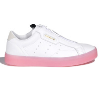 阿迪达斯（ADIDAS）女鞋套脚拉链款运动休闲鞋EF0776