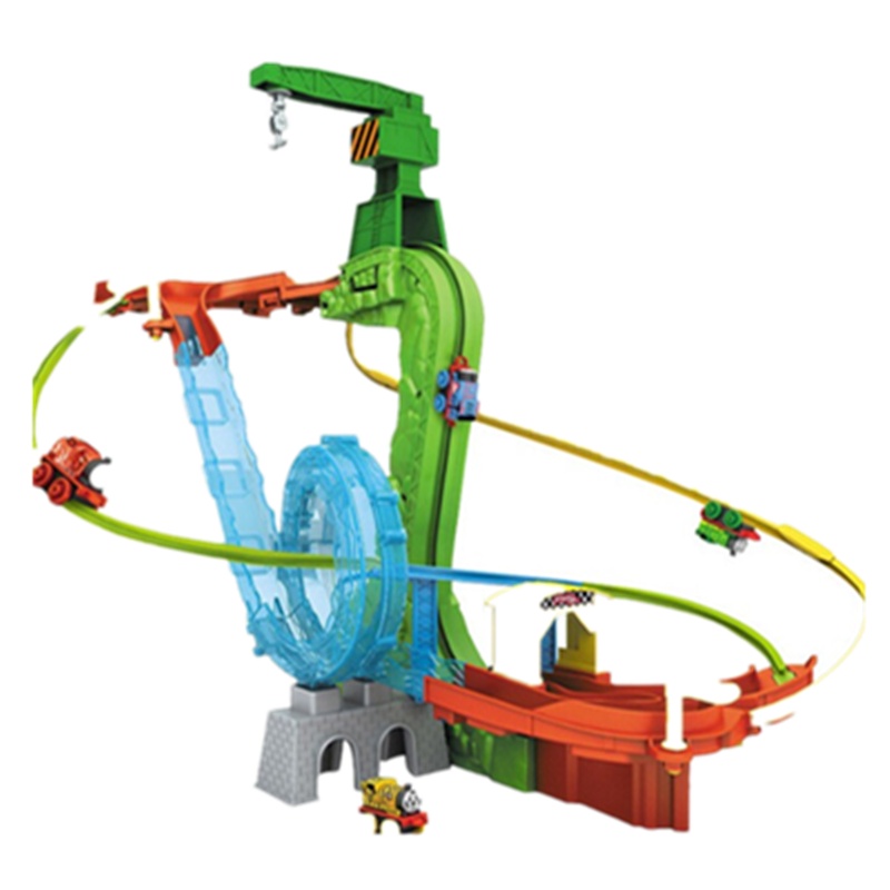 威锋科教轨道车手摇+5015电动MIN动物城堡大冒险套装闯关大冒险