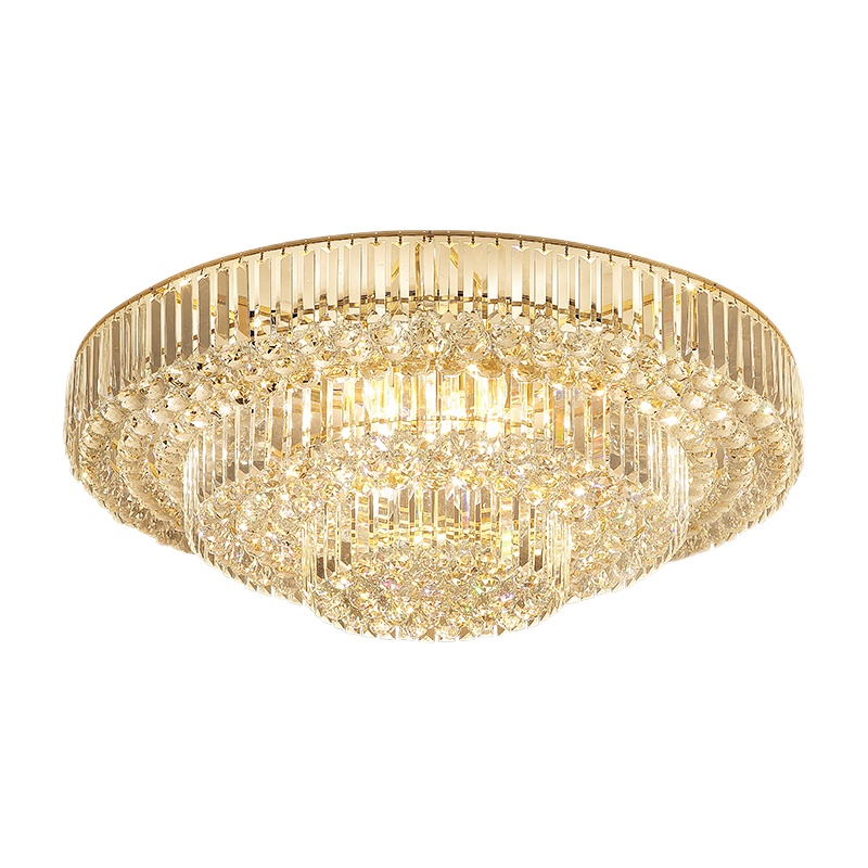 2021年新款水晶灯led吸顶灯高档客厅大灯现代简约大气卧室灯