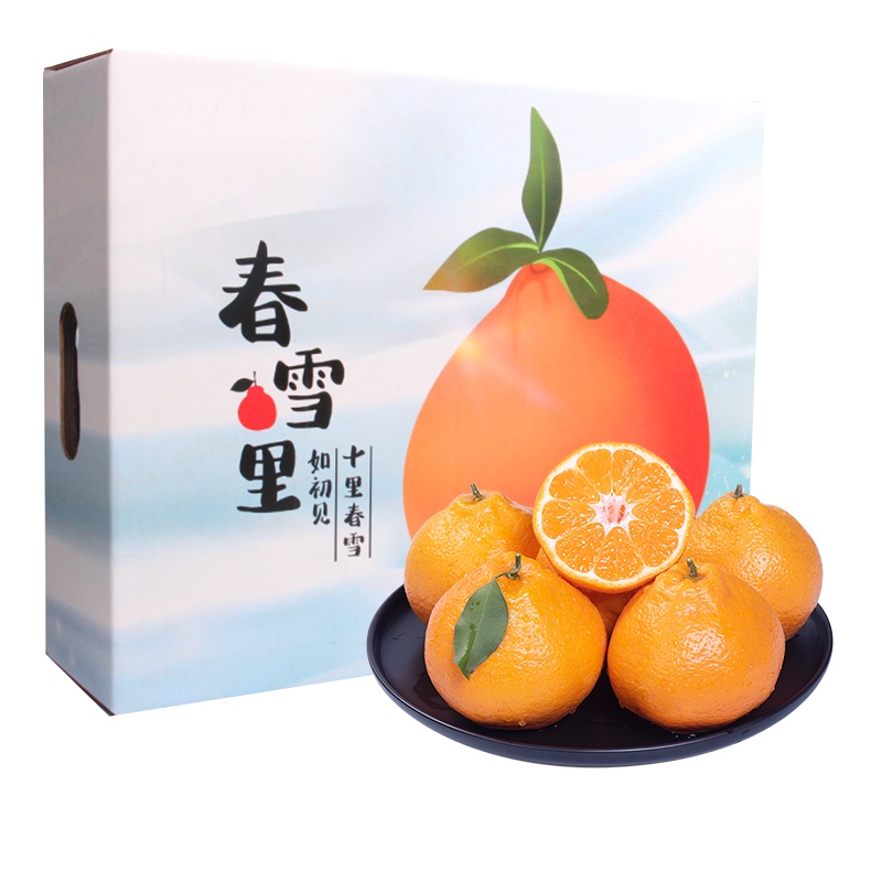 蒲江春见耙耙柑12粒礼盒装