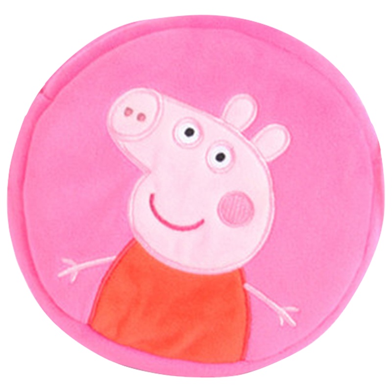 小猪佩奇Peppa Pig毛绒玩具乔治圆形钱包 16cm