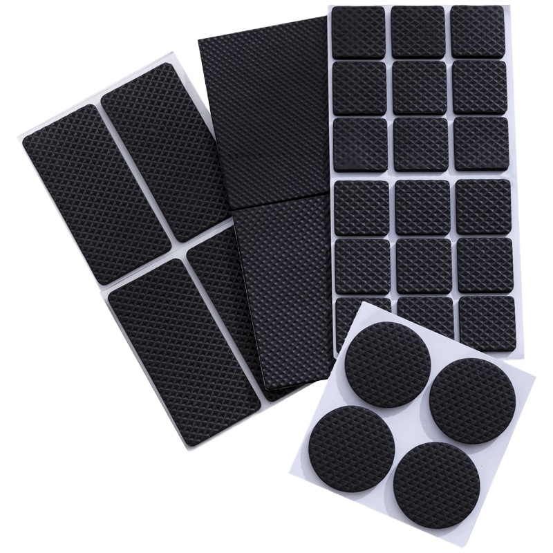 椅子脚垫桌脚垫 耐磨纳丽雅椅子腿垫桌椅脚垫椅腿垫加厚凳子脚垫防滑 圆形直径2.8cm60片