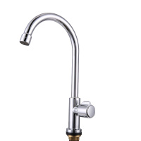 永瓷卫浴 单冷水洗菜盆水龙头 外贸水槽龙头 厨房单冷高弯水龙头 YC87213