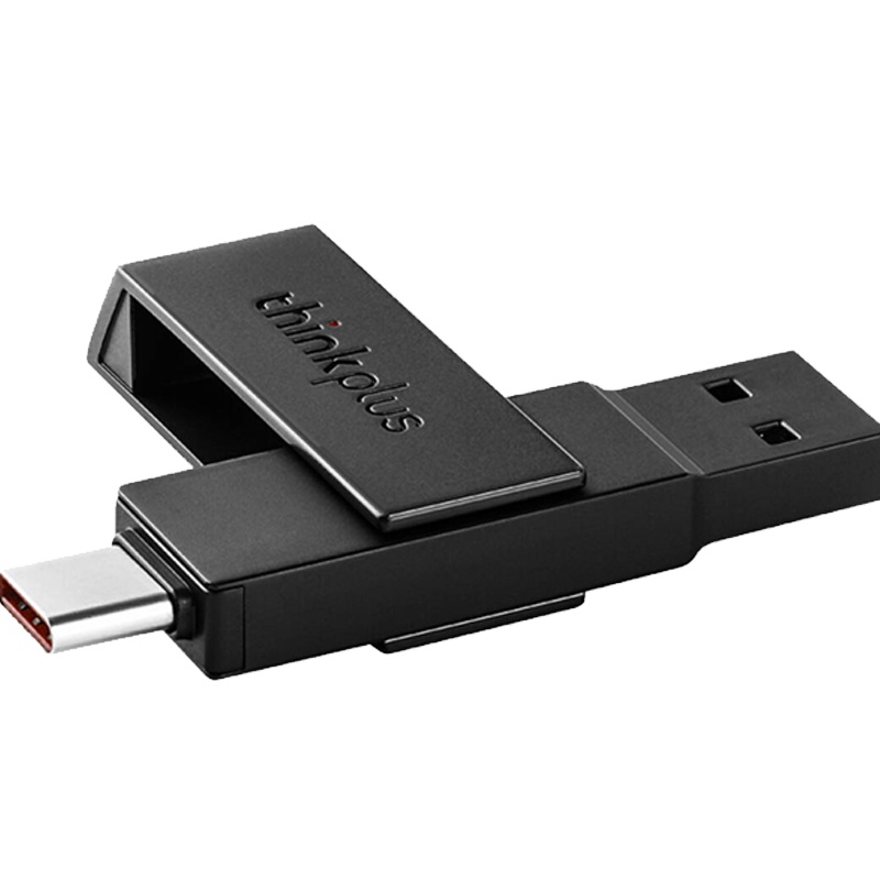 联想think优盘Plus u盘 USB3.1+Type-c双接口 256G P