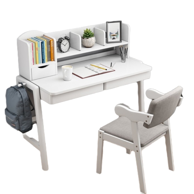 顶鸿DH-HY0883实木书桌小学生课桌椅家用学习桌升降写字桌简约课桌椅 单桌 80*60cm