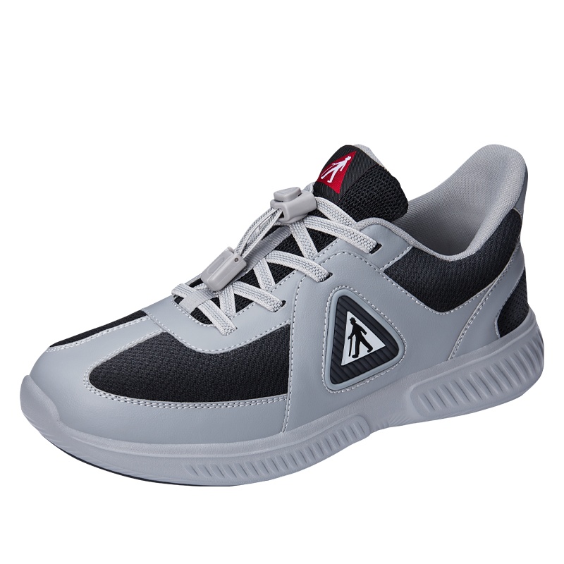 足力健老人鞋男鞋2020新款中老年爸爸鞋休闲鞋软底网面健步鞋