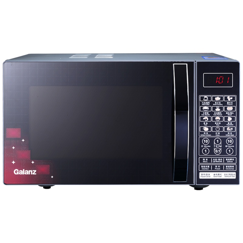 格兰仕(Galanz)微波炉G80F23CN3L-C2(C0) 光波功能 23L黄金容量 微电脑控制面板 侧拉门